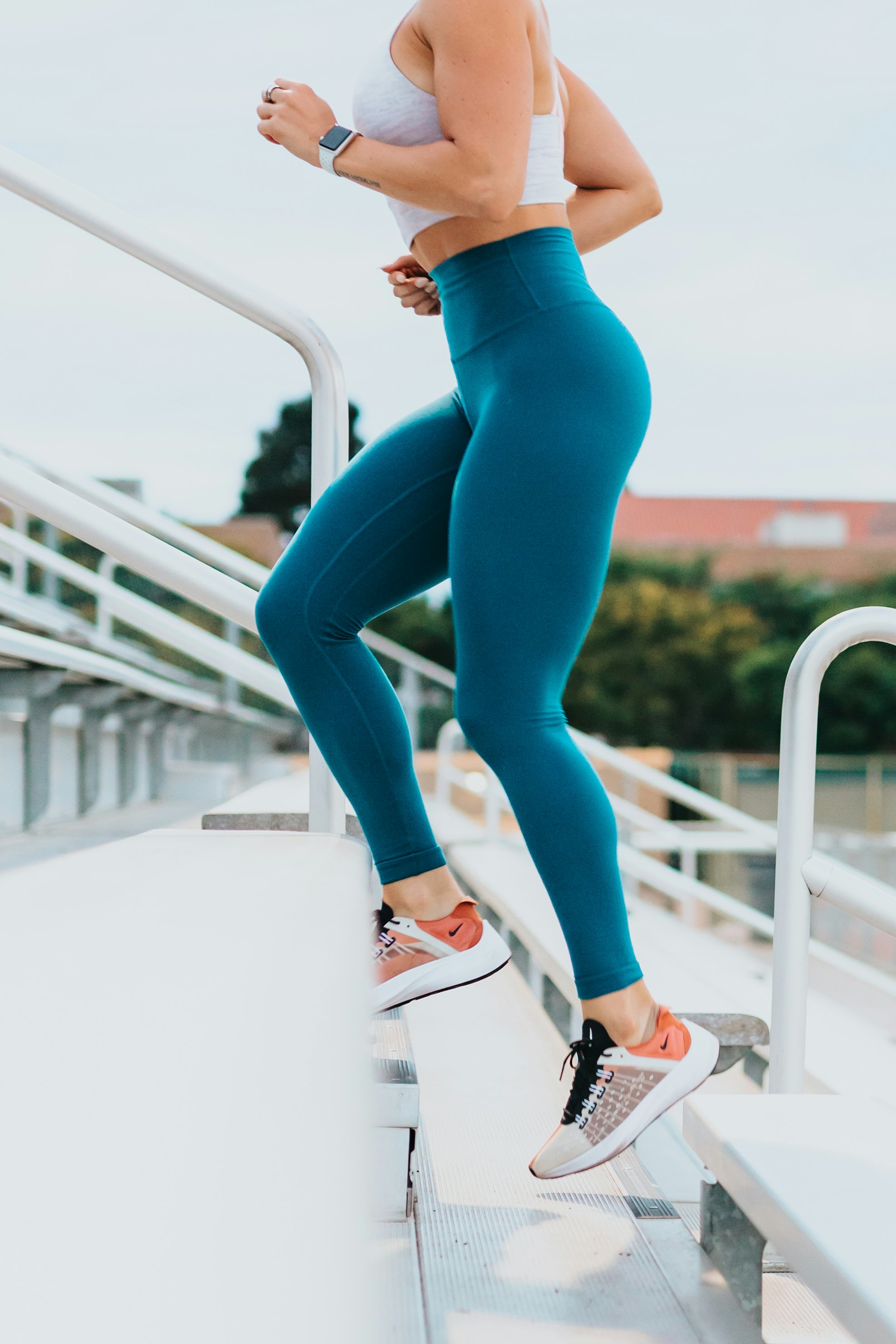 Runner with healthy feet